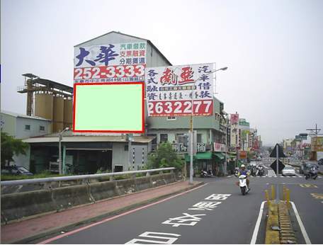 戶外平面廣告點-台南市安南區海佃路一段418號-天音